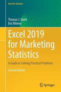 Excel 2019 for Marketing Statistics