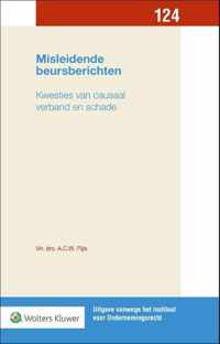 Uitgave vanwege het Instituut voor Ondernemingsrecht 124 -   Misleidende beursberichten