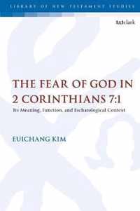 The Fear of God in 2 Corinthians 7:1