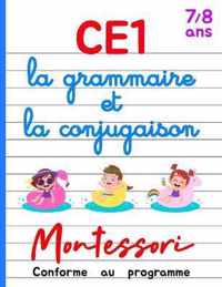 CE1 Montessori - la grammaire et la conjugaison