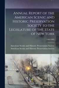 Annual Report of the American Scenic and Historic Preservation Society to the Legislature of the State of New York; 14th(1909)