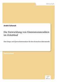 Die Entwicklung von Emmissionsrenditen im Zeitablauf