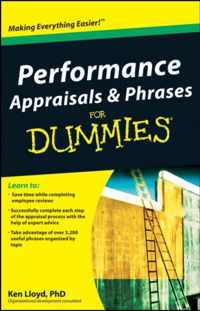 Performance Appraisals & Phrases Dummies