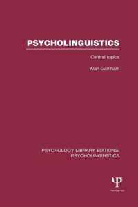 Psycholinguistics (PLE: Psycholinguistics)