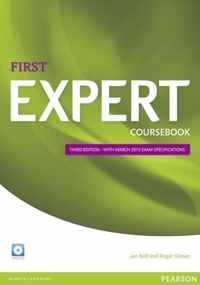 Expert First - 3rd Edition coursebook + CD pack