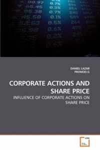 Corporate Actions and Share Price