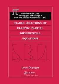 Stable Solutions of Elliptic Partial Differential Equations