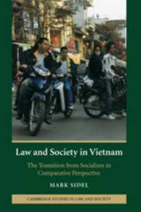 Law and Society in Vietnam