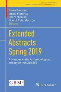 Extended Abstracts Spring 2019