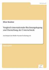 Vergleich internationaler Rechnungslegung und Darstellung der Unterschiede