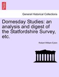 Domesday Studies