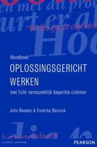 Handboek oplossingsgericht werken met licht verstandelijk beperkte clienten