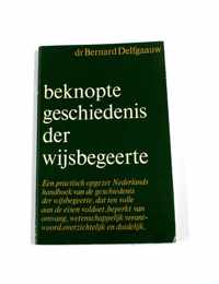 Beknopte geschiedenis wijsbegeerte