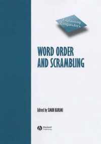 Word Order and Scrambling