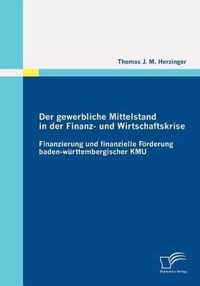 Der gewerbliche Mittelstand in der Finanz- und Wirtschaftskrise - Finanzierung und finanzielle Foerderung baden-wurttembergischer KMU