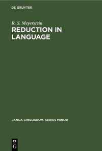 Reduction in Language