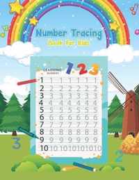 Number tracing book For Kids