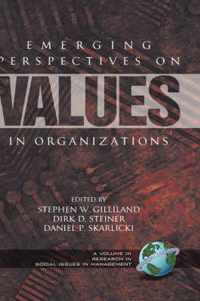 Emerging Perspectives On Values In Organizations