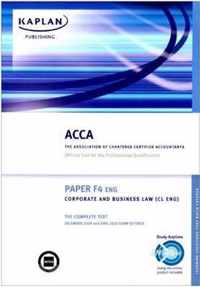 ACCA F4 Corporate and Business Law CL (UK)