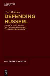 Defending Husserl