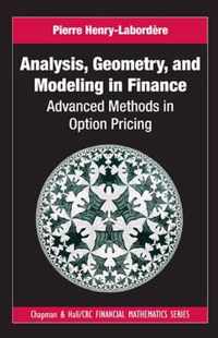 Analysis, Geometry, and Modeling in Finance