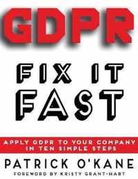 GDPR - Fix it Fast