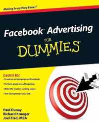 Facebook Advertising For Dummies