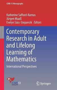 Contemporary Research in Adult and Lifelong Learning of Mathematics