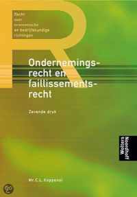 Ondernemingsrecht en faillissementsrecht