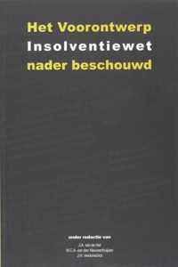 Het voorontwerp Insolventiewet nader beschouwd