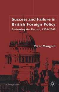 Success and Failure in British Foreign Policy