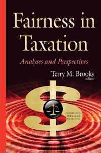 Fairness in Taxation