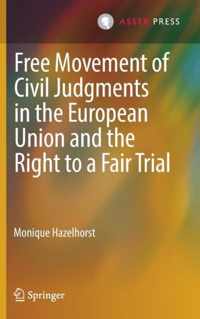 Free Movement of Civil Judgments in the European Union and the Right to a Fair Trial