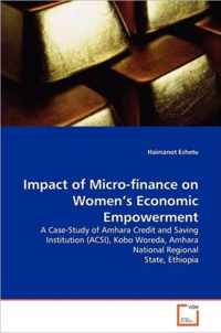 Impact of Micro-finance on Women's Economic Empowerment