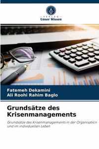 Grundsatze des Krisenmanagements