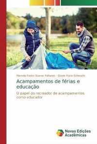 Acampamentos de ferias e educacao