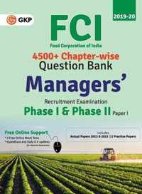 Fci Manager Phase I & Phase II (Paper 1) Chapterwise Question Bank