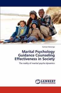 Marital Psychology Guidance Counseling Effectiveness in Society