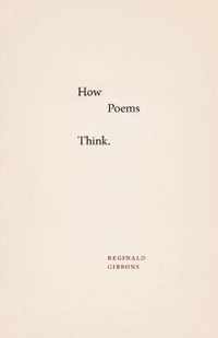 How Poems Think