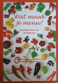 Wat maak je menu?