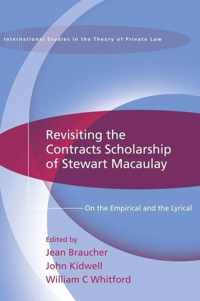 Revisiting The Contracts Scholarship Of Stewart Macaulay