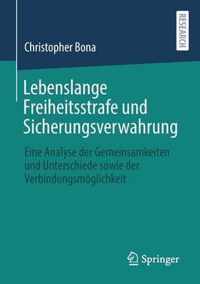 Lebenslange Freiheitsstrafe Und Sicherungsverwahrung