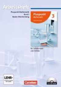 Pluspunkt Mathematik 3. Arbeitsheft mit Lösungen und CD-ROM. Baden-Württemberg