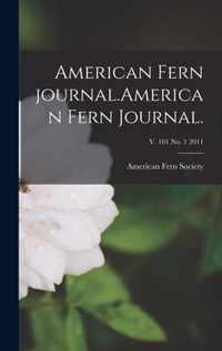 American Fern Journal.American Fern Journal.; v. 101 no. 1 2011