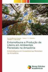 Entomofauna e Producao de Liteira em Ambientes Florestais na Amazonia