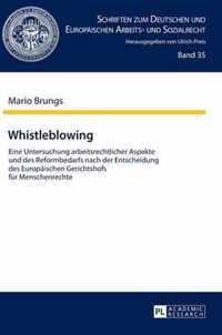 Whistleblowing