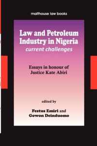 Law and Petroleum Industry in Nigeria