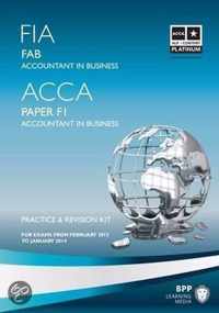 FIA - Foundations of Accounting in Business - FAB