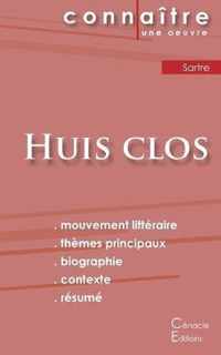 Fiche de lecture Huis clos de Jean-Paul Sartre (Analyse litteraire de reference et resume complet)