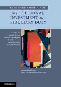 Cambridge Handbook Of Institutional Investment And Fiduciary